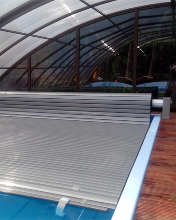 Stainless steel pool covers